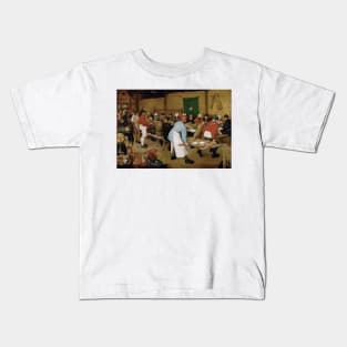 The Peasant Wedding - Pieter Bruegel the Elder Kids T-Shirt